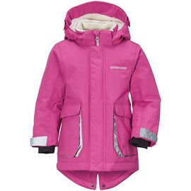 Куртка детская Didriksons INDRE KIDS PARKA, неоновый розовый, 502680, Вариант УТ-00170349: Размер: 100, изображение  - НаВелосипеде.рф