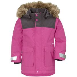 Куртка детская Didriksons KURE KIDS PARKA, неоновый розовый, 502679, Вариант УТ-00170383: Размер: 100 , изображение  - НаВелосипеде.рф