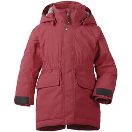 Куртка детская Didriksons RONNE KIDS PARKA, красная малина, 502730, Вариант УТ-00170488: Размер: 100, изображение  - НаВелосипеде.рф