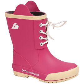 Сапоги резиновые детские Didriksons SPLASHMAN KIDS BOOTS, фуксия, 502480, Вариант УТ-00163446: Размер: 27, изображение  - НаВелосипеде.рф