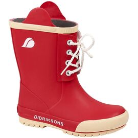 Сапоги резиновые детские Didriksons SPLASHMAN KIDS BOOTS, карминно- красный, 502480, Вариант УТ-00163448: Размер: 27, изображение  - НаВелосипеде.рф