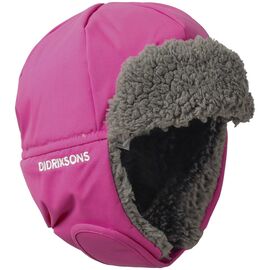 Шапка детская Didriksons BIGGLES KIDS CAP, неоновый розовый, 502688, Вариант УТ-00169646: Размер: 50, изображение  - НаВелосипеде.рф