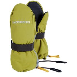 Рукавицы детские Didriksons BIGGLES KIDS ZIP MITTENS, морская капуста, 502694 , Вариант УТ-00169711: Размер: 0/2, изображение  - НаВелосипеде.рф