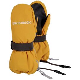 Рукавицы детские Didriksons BIGGLES KIDS ZIP MITTENS, пшеничный желтый, 502694, Вариант УТ-00169717: Размер: 0/2, изображение  - НаВелосипеде.рф