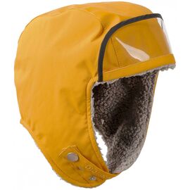 Шапка детская Didriksons VALEN KIDS CAP, желтая охра, 502724, Вариант УТ-00169827: Размер: 50, изображение  - НаВелосипеде.рф