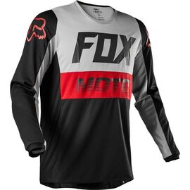 Велоджерси Fox 180 Fyce Jersey, Grey, 2020, 23922-006-L, Вариант УТ-00168035: Размер: L, изображение  - НаВелосипеде.рф