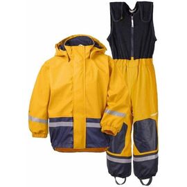 Костюм детский Didriksons BOARDMAN KIDS SET, пшеничный желтый, 502685, Вариант УТ-00170157: Размер: 100 , изображение  - НаВелосипеде.рф