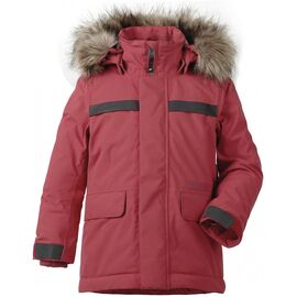 Куртка детская Didriksons HAJEN KIDS PARKA, красная малина, 502588, Вариант УТ-00170327: Размер: 100 , изображение  - НаВелосипеде.рф