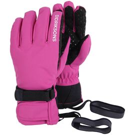 Перчатки подростковые Didriksons FIVE YT GLOVE, неоновый розовый, 502628, Вариант УТ-00171290: Размер: 5, изображение  - НаВелосипеде.рф