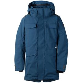 Куртка подростковая Didriksons LORENTZ BS PARKA, синий ураган, 502621, Вариант УТ-00171406: Размер: 130, изображение  - НаВелосипеде.рф
