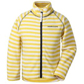 Куртка детская Didriksons MONTE KIDS PR JKT, жёлтая полоска, 502464, Вариант УТ-00172855: Размер: 140 , изображение  - НаВелосипеде.рф