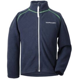 Куртка детская Didriksons MONTE KIDS MICROFLEECE JKT, морской бриз, 502463, Вариант УТ-00172849: Размер: 90, изображение  - НаВелосипеде.рф