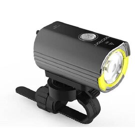 Фонарь передний GACIRON V11 1000lm,1диод, 4 режима, без аккумулятора, USB, алюминий, черный,116гр, V11, изображение  - НаВелосипеде.рф