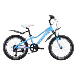 Детский велосипед Stark Bliss 20.1 V 20" 2020, Вариант УТ-00166506: Рама: one size (Рост: 130 - 155 см) Цвет: голубой/розовый/белый, изображение  - НаВелосипеде.рф