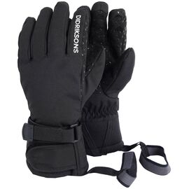 Перчатки подростковые Didriksons FIVE YT GLOVE, черный, 502628, Вариант УТ-00171281: Размер: 6, изображение  - НаВелосипеде.рф