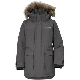 Куртка подростковая Didriksons MADI BS PARKA, угольный, 502623, Вариант УТ-00171421: Размер: 130, изображение  - НаВелосипеде.рф