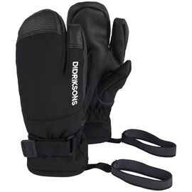 Перчатки подростковые Didriksons FOSSA YT GLOVE, черный, 502629, Вариант УТ-00172668: Размер: 5, изображение  - НаВелосипеде.рф
