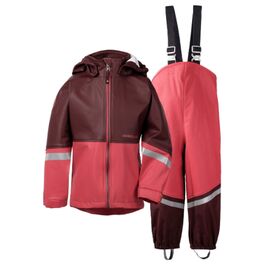 Костюм детский Didriksons WATERMAN KIDS SET, красная малина, 502873, Вариант УТ-00172596: Размер: 100, изображение  - НаВелосипеде.рф