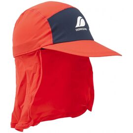 Кепка детская Didriksons CURL KIDS CAP, оранжевый, 502952, Вариант УТ-00172561: Размер: 52/54, изображение  - НаВелосипеде.рф