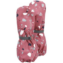 Варежки детские Didriksons PILEGLOVE PR KIDS, камешки на бледно-розовом, 503099, Вариант УТ-00173069: Размер: 4, изображение  - НаВелосипеде.рф
