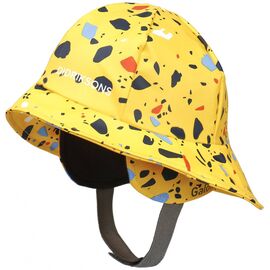 Панама детская Didriksons SOUTHWEST PR KIDS, камешки на желтом, 502979, Вариант УТ-00173074: Размер: 54, изображение  - НаВелосипеде.рф