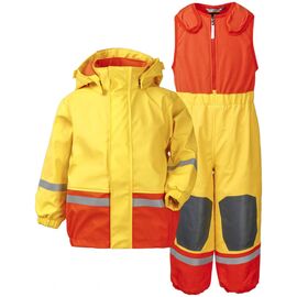 Костюм детский Didriksons BOARDMAN KIDS SET, золотисто-желтый, 502928, Вариант УТ-00173059: Размер: 100, изображение  - НаВелосипеде.рф