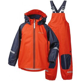 Костюм детский Didriksons STORMMAN KIDS SET, оранжевый, 502929, Вариант УТ-00173031: Размер: 100, изображение  - НаВелосипеде.рф