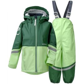 Костюм детский Didriksons WATERMAN KIDS SET, зеленое яблоко, 502930, Вариант УТ-00173034: Размер: 100, изображение  - НаВелосипеде.рф