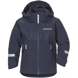 Куртка детская Didriksons VIRVELVIND KIDS JKT, морской бриз, 502965, Вариант УТ-00172924: Размер: 100, изображение  - НаВелосипеде.рф