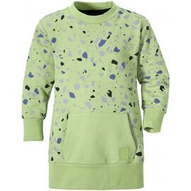 Свитер детский Didriksons LARVEN KIDS SWEATER, камешки на бледно-зеленом, 503033, Вариант УТ-00173082: Размер: 100, изображение  - НаВелосипеде.рф