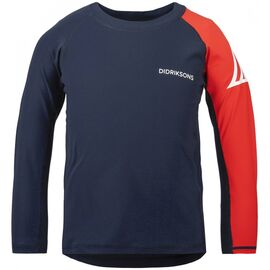 Футболка детская Didriksons SURF KIDS LONG SLEEVE TOP, морской бриз, 502949, Вариант УТ-00173092: Размер: 100, изображение  - НаВелосипеде.рф