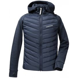 Куртка подростковая Didriksons HALDEN BS HOODIE, морской бриз, 502922, Вариант УТ-00173212: Размер: 140, изображение  - НаВелосипеде.рф