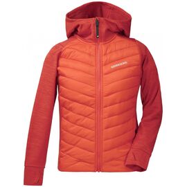Куртка подростковая Didriksons HALDEN BS HOODIE, оранжевый, 502922, Вариант УТ-00173213: Размер: 140, изображение  - НаВелосипеде.рф