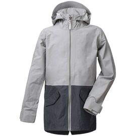 Куртка подростковая Didriksons KRAKOW BS JKT, серый камень, 503013, Вариант УТ-00173217: Размер: 140, изображение  - НаВелосипеде.рф