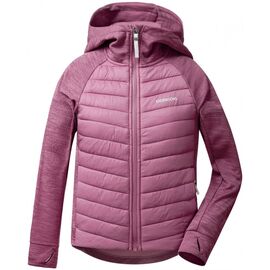 Куртка подростковая Didriksons TOVIK GS HYBRID HOODIE, розовый вереск, 502923, Вариант УТ-00173227: Размер: 140, изображение  - НаВелосипеде.рф