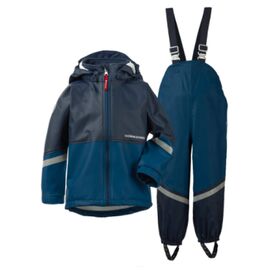 Костюм детский Didriksons WATERMAN KIDS SET, синий ураган, 502667, Вариант УТ-00172600: Размер: 100, изображение  - НаВелосипеде.рф