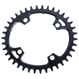Звезда велосипедная Garbaruk 104 BCD, передняя, Oval, 40T, Black, 5907441503570, изображение  - НаВелосипеде.рф