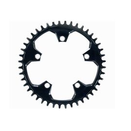 Звезда велосипедная Garbaruk 130 BCD, передняя, 5-bolt, Round, 48T, Black, 5907441521000, изображение  - НаВелосипеде.рф