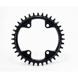 Звезда велосипедная Garbaruk 96 BCD, передняя, (Shimano M6000/7000/8000), Round, 30T, Black, 5907441524575, изображение  - НаВелосипеде.рф