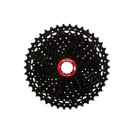 Кассета велосипедная SunRace MX3 10S, 11-46T, Black Chrome, CSMX3.TAZR.OS1, изображение  - НаВелосипеде.рф