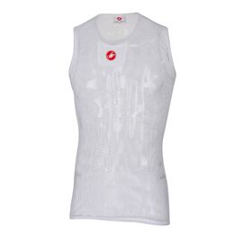 Велобелье нательное Castelli Сore Mesh 3, белое, 4517028, Вариант УТ-00173382: Размер: L/XL, изображение  - НаВелосипеде.рф