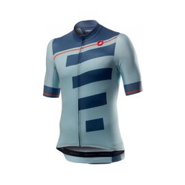Велофутболка Сastelli Trofeo, голубой/стальной, 2020, 4520014, Вариант УТ-00173472: Размер: L, изображение  - НаВелосипеде.рф