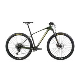 Горный велосипед Orbea ALMA 29" M30 2020, Вариант УТ-00171871: Рама: M. Рост: 165-180. Цвет: темно-зеленый/золотой, изображение  - НаВелосипеде.рф