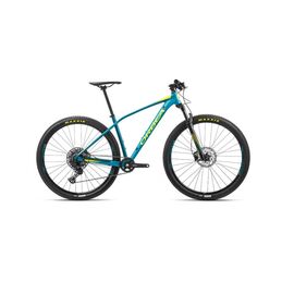 Горный велосипед Orbea ALMA 29" H50 2020, Вариант УТ-00171866: Рама: M. Рост: 165-180см. Цвет: голубой/желтый, изображение  - НаВелосипеде.рф