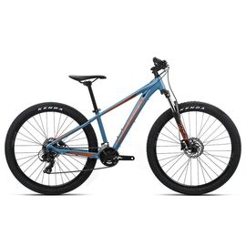 Подростковый велосипед Orbea MX XS Dirt 27" 2020, Вариант УТ-00171876: Рама: XS (Рост: 145-160см), Цвет: голубой/красный, изображение  - НаВелосипеде.рф