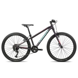 Подростковый велосипед Orbea MX Team 24" 2020, Вариант УТ-00171900: Рост: 135-155см. Цвет: голубой/красный, изображение  - НаВелосипеде.рф