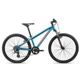 Подростковый велосипед Orbea MX XC 24" 2020, Вариант УТ-00171906: Рост: 135-155см. Цвет: голубой/красный, изображение  - НаВелосипеде.рф