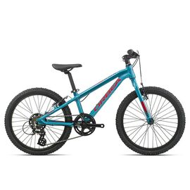 Детский велосипед Orbea MX Dirt 20" 2020, Вариант УТ-00171890: Рост: 115-135см. Цвет: голубой/красный, изображение  - НаВелосипеде.рф
