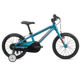 Детский велосипед Orbea MX 16" 2020, Вариант УТ-00171888: Рост: 100-115см. Цвет: голубой/красный, изображение  - НаВелосипеде.рф