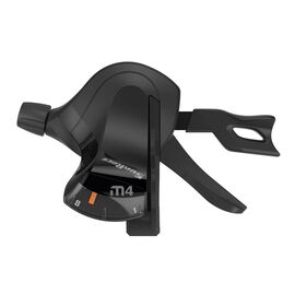 Манетка велосипедная SunRace Dual Lever Trigger M400 Right, 8S, Cable 2100mm, DLM400.R800.0S1, изображение  - НаВелосипеде.рф